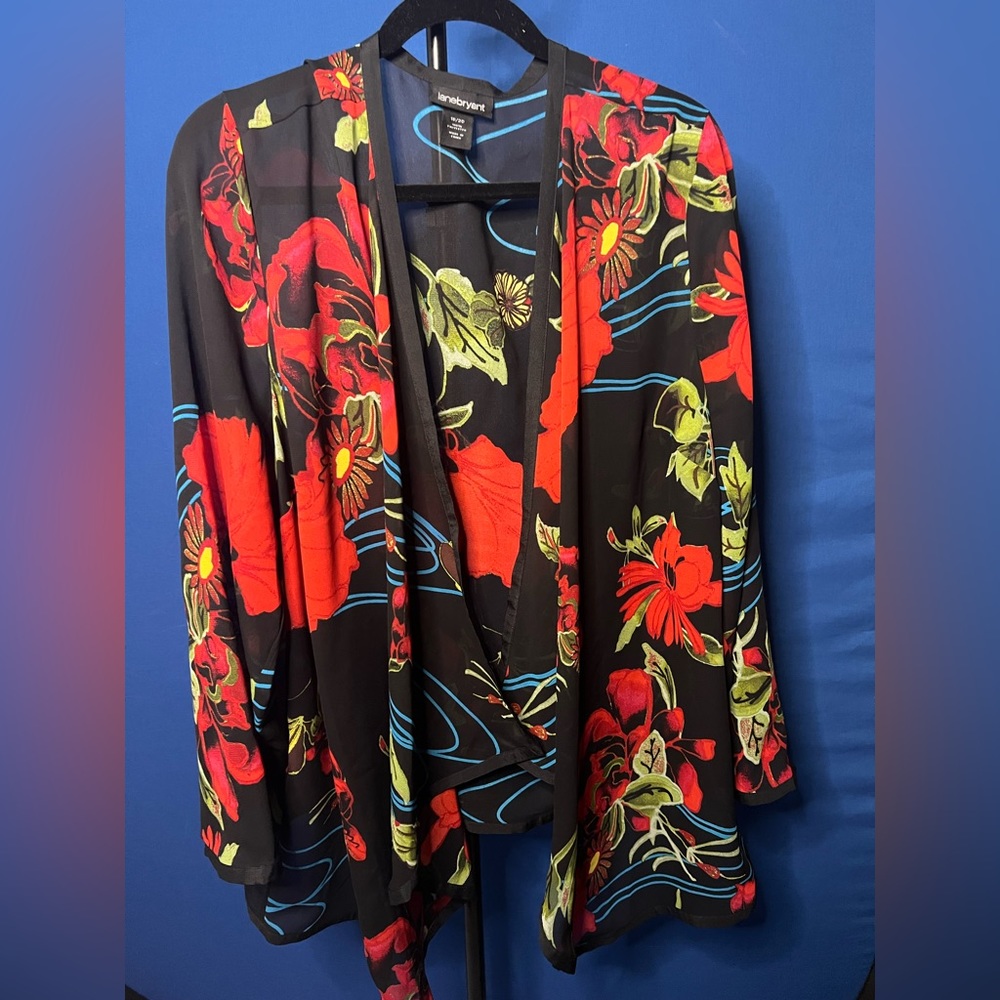 Sheer Floral Shirt